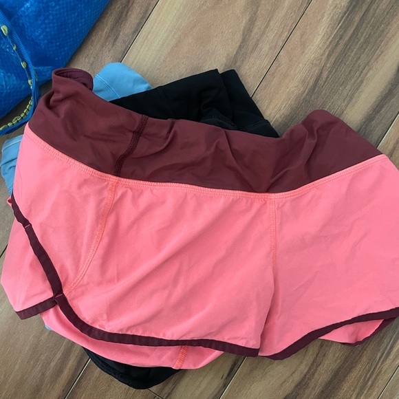 4 lululemon speed shorts - Picture 7 of 9